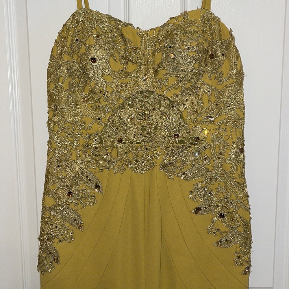Gorgeous Mustard Yellow Gown